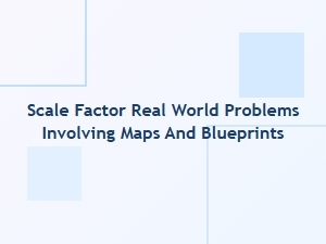 Applying Scale Factor in Maps and Blueprints